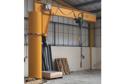 Jib Cranes Supplied To Leading Gas And Oil Component Producers